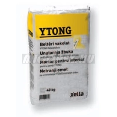 Ytong beltéri kézi, gépi vakolat