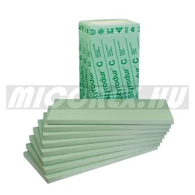 Isover STYRODUR 2800 C EXTRUDÁLT POLISZTIROLHAB hőszigetelés