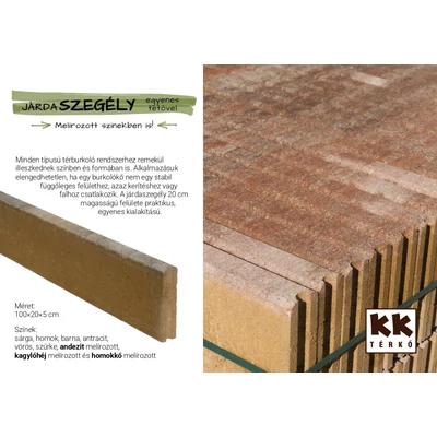 KK Kavics Beton Járdaszegély